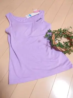 タイムセール!!新品タグ付きGU ブラフィールプチ タンクトップ 140