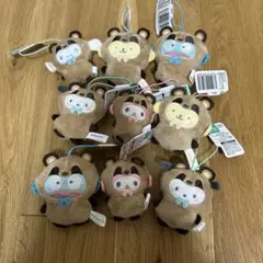 新品　送料無料　サンリオ　ぬいぐるみ　まとめ売り　9点　タグ付き