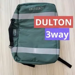 DULTON EMERGENCY BAG ダルトン 防災バッグ ダークグリーン
