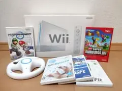 動作品Wii本体+ゲーム5本セット