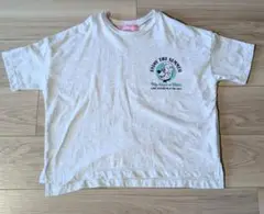 MINT 　尾形あいさん　Tシャツ　XLサイズ　ホワイトグレー　キッズ