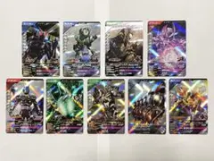 ガンバレジェンズ クロマティックX 3弾 SR 9枚セット