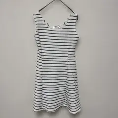 【culots】ノースリーブワンピース　ストライプ柄　Mサイズ