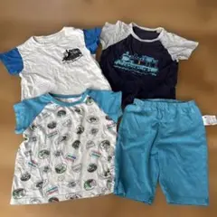 機関車トーマス　Tシャツとパジャマ3点セット