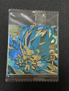 ドラゴンボールウエハースシール　ゴジータUGR 超1-CP 裏面ブロリー未開封品
