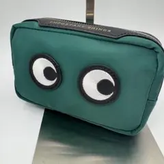 アニヤハインドマーチ EYES ポーチ ナイロン 小物入れ　コスメポーチ