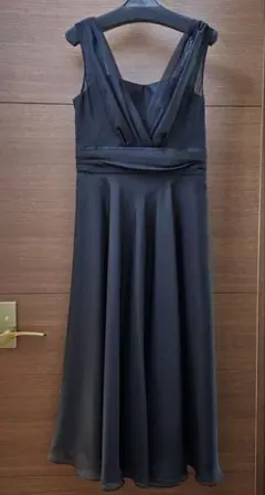 MARIKO KOHGA マリコ コウガ 東京ソワール フォーマルドレス 黒