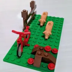 LEGO 正規品 豚と自転車
