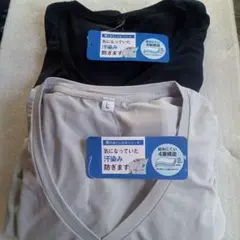 【新品】Lサイズ 汗染み防止Tシャツ2枚セット