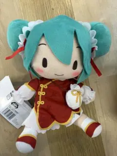 初音ミクふわぷち M ぬいぐるみ お出かけシリーズ 中華街 ver.