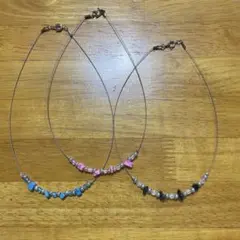 ハワイで購入！チョーカー3点セット