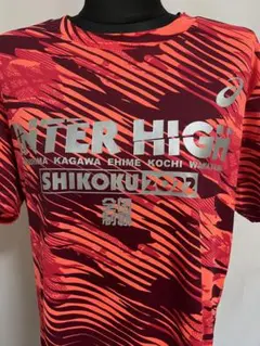 アシックス　2022年インターハイ記念　Tシャツ L