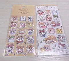 とっとこハム太郎　シールセット　ぷっくりシール　2種類