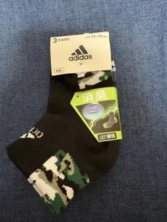 【新品】adidas キッズ　ソックス 3PAIRS 13-19cm