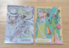 ONEPIECEマルイ出張店ブロマイド ルッチ ウソップ