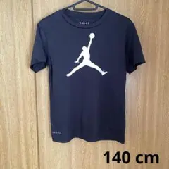 Jordan DRI-FIT ブラック Tシャツ　140cm