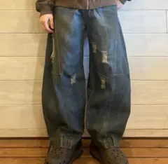 remake denim pants