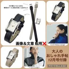 大人のおしゃれ手帖 12月号付録