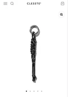 CLESSTE CORD CHARMS 001 (BLACK)