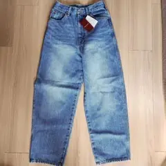 URBAN RESEARCH ライトブルーデニムワイドパンツ