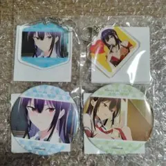 履いてください、鷹峰さん　くじ引き堂　アクリルキーホルダー　缶バッジ