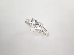 美品 ハリーウィンストン Pt950 トリスト ハートダイヤ0.7 リング 指輪