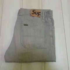 シュプリーム ストライプパンツ