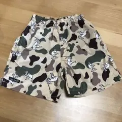【新品未使用タグ付き】DOD×BREEZE カモフラ柄　ショートパンツ 120
