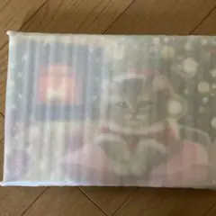 猫 サンタ イラスト SMサイズ 木製フレーム