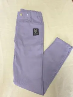 【新品未使用】ALGY スリムフィットパンツ(ラベンダー)160cm