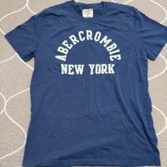Abercrombie & Fitch Mサイズ Tシャツ ネイビー