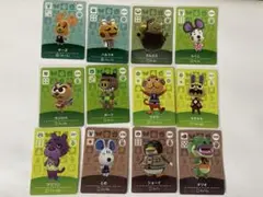 あつまれどうぶつの森 amiiboカード12種