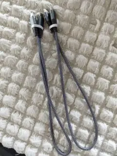USB C ケーブル 50センチ　2本 充電 ライトニングケーブル