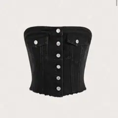 shein デニムトップス