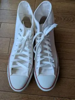 CONVERSE T-100 ホワイト ハイカットスニーカー