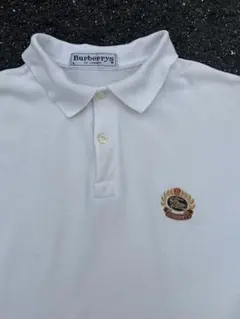 Burberrys ホワイト ポロシャツ　L