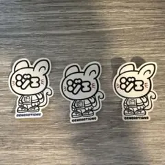Generations 猫　シール　3枚セット