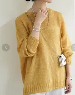 【完売】SHENERY シーナリー シアーチュニックニット 透け感 ゆるダボ