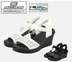 スケッチャーズ　サンダル　菜々緒　スリップイン　SKECHERS　25cm