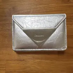 fennec シルバー 三つ折り財布