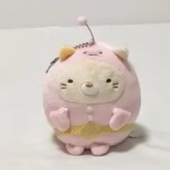 すみっコぐらし　ねこ　ふしぎなおともだち　ボールチェーン付きぬいぐるみ