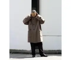 限定モデル　HERILL ヘリル　カシミヤ　ブラック　ダッフルコート　カシミア HERILL] Black sheep duffel coat – MaW SAPPORO