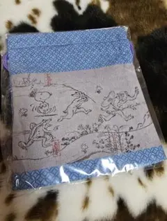 SNOOPY　スヌーピー　鳥獣戯画　髙山寺　コラボ　巾着　新品未開封