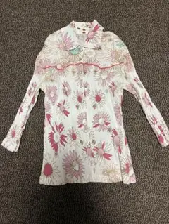 ツモリチサト クレプリシャツ ブラウス シワ加工 プリーツ クシュクシュ51