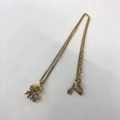 NINA RICCI ニナリッチ ネックレス アクセサリー ゴールド シルバー