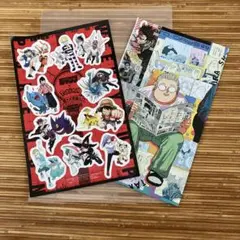 ジャンプポケモンコラボステッカーおまけ付き
