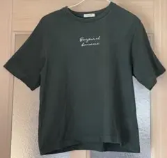 studio CLIP 挨拶刺繍Tシャツ