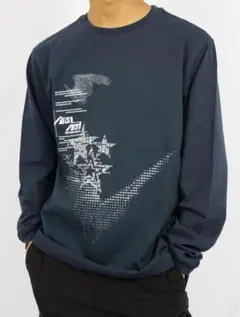 【新品未使用】サンサンギア シリアル ポート ロングスリーブ Tシャツ