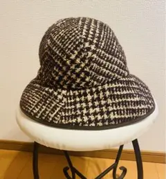 カシラ ハット 千鳥格子