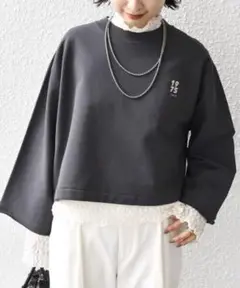 ships 洗濯機可能〉ベア 裏毛 刺繍 ロゴ プルオーバー 24SS ◇